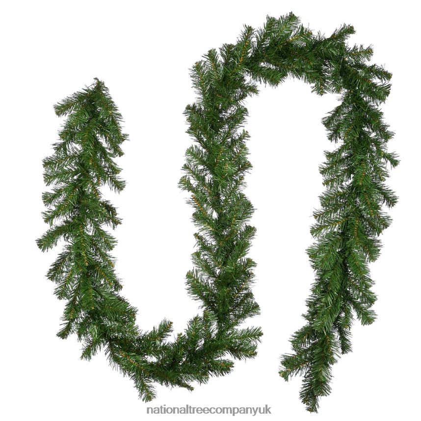 Greenery | National Tree Company Artificial Christmas Garland Green Kincaid Spruce Christmas Collection 9 Feet F2L4F383